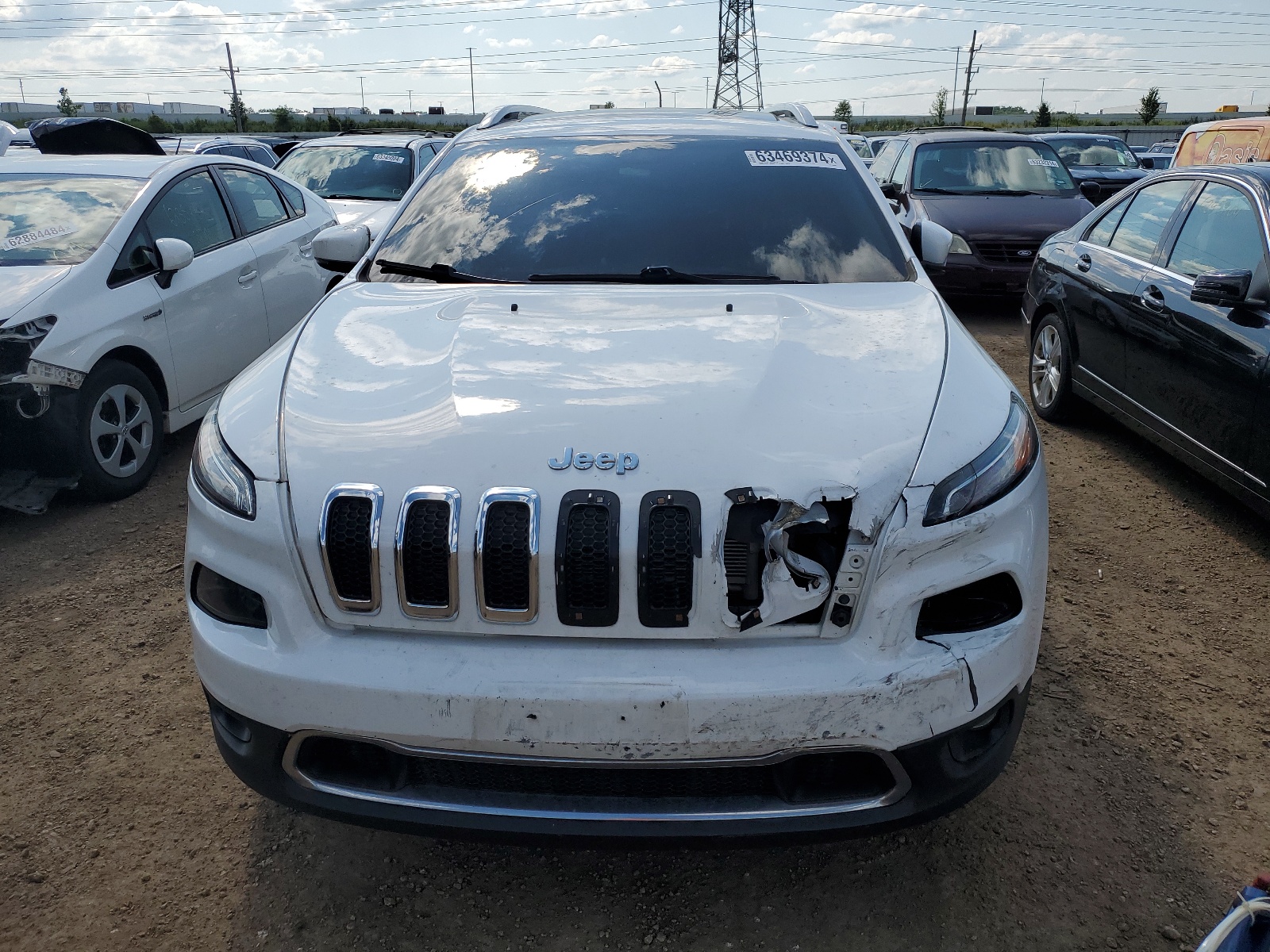 2017 Jeep Cherokee Limited vin: 1C4PJMDSXHD223651