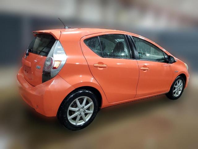  TOYOTA PRIUS 2012 Оранжевий