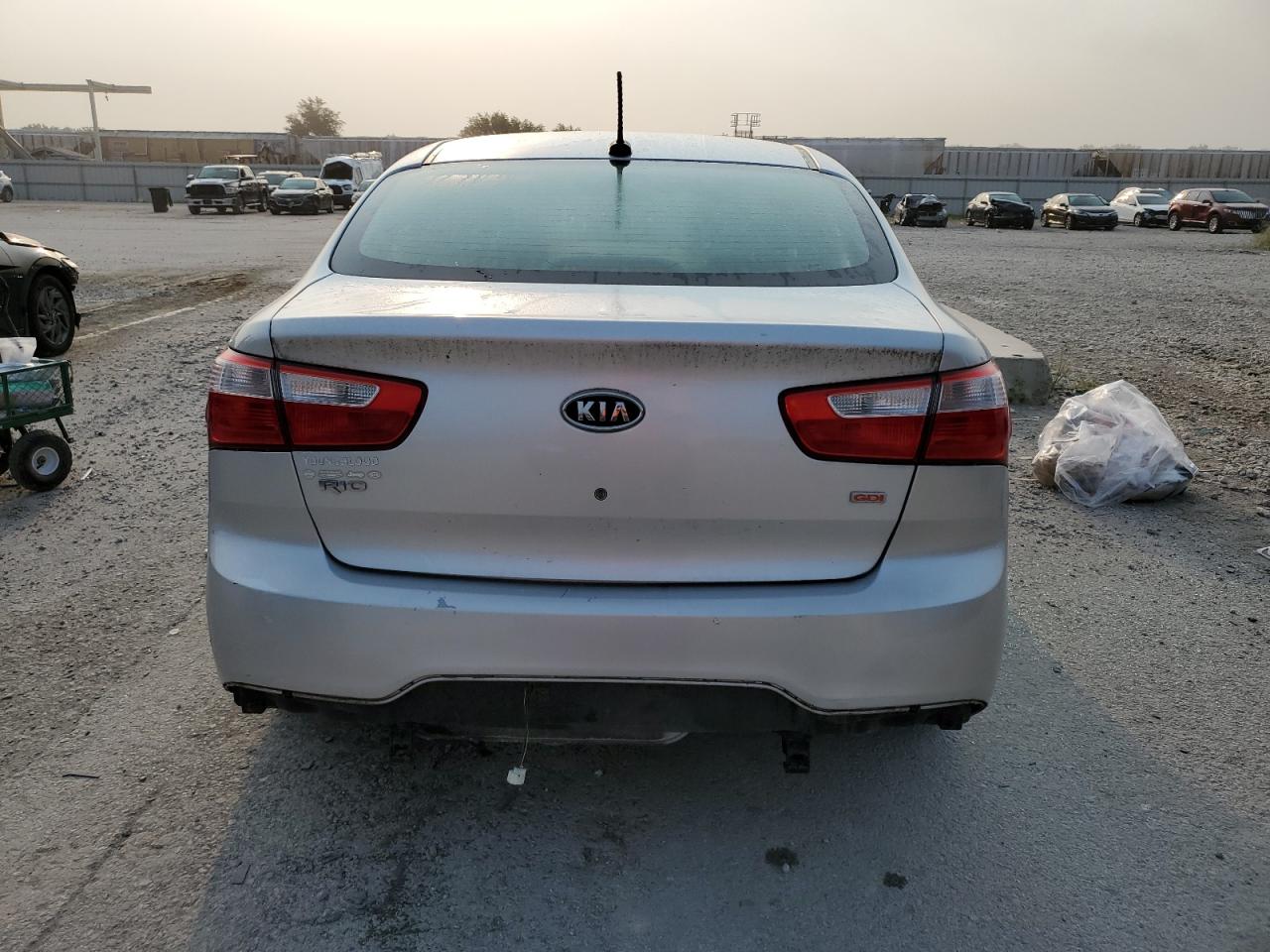 2012 Kia Rio Lx VIN: KNADM4A38C6095086 Lot: 64373154