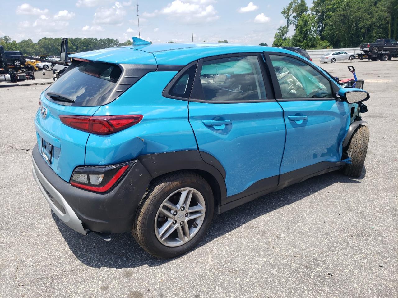 2022 Hyundai Kona Sel VIN: KM8K22AB9NU881047 Lot: 62171394