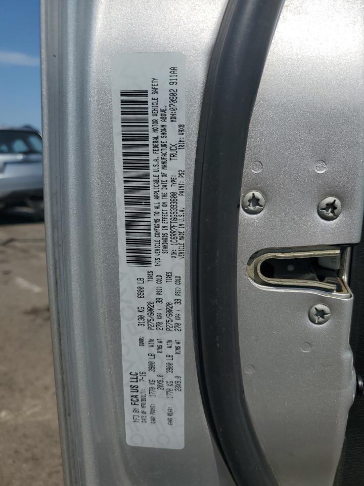 2016 Ram 1500 St VIN: 1C6RR7FT6GS393600 Lot: 63202964