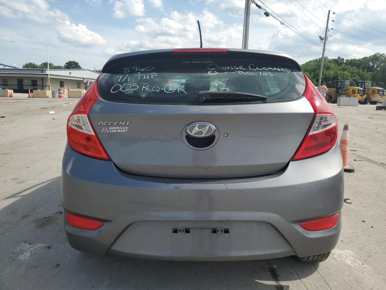 2014 Hyundai Accent Gls VIN: KMHCU5AE3EU155887 Lot: 74614674