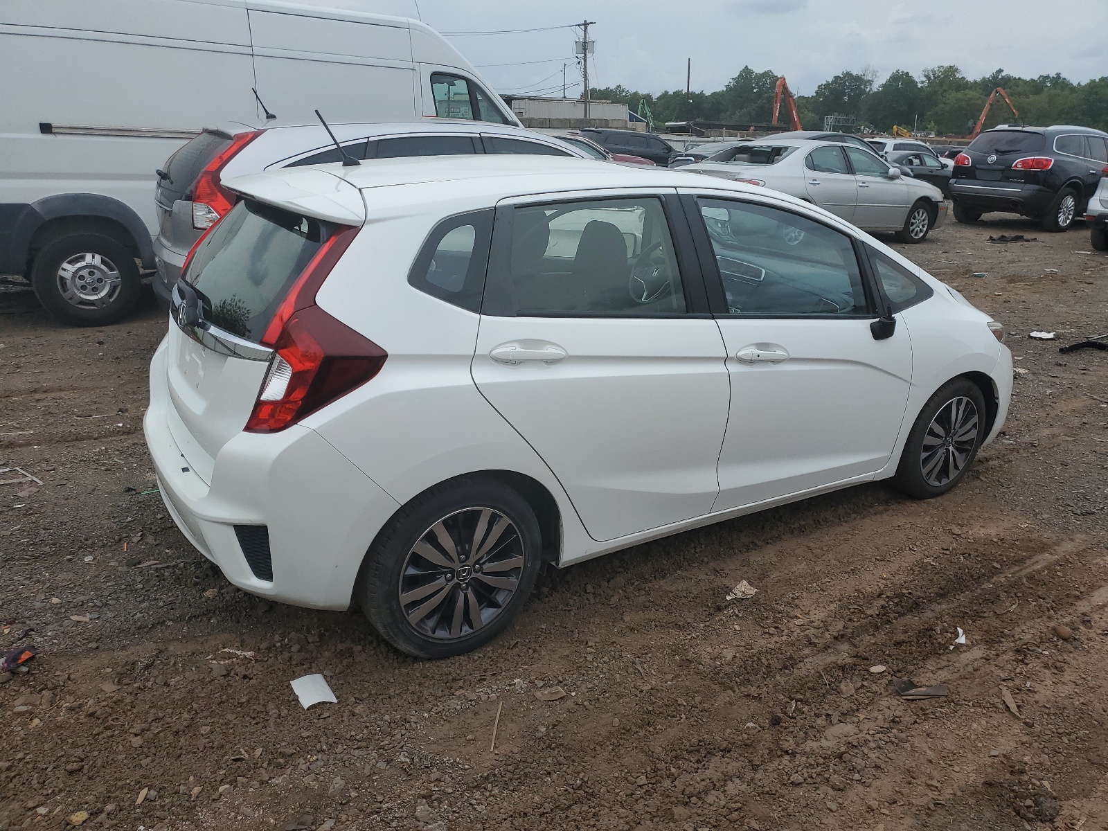 2016 Honda Fit Ex vin: JHMGK5H77GX007633