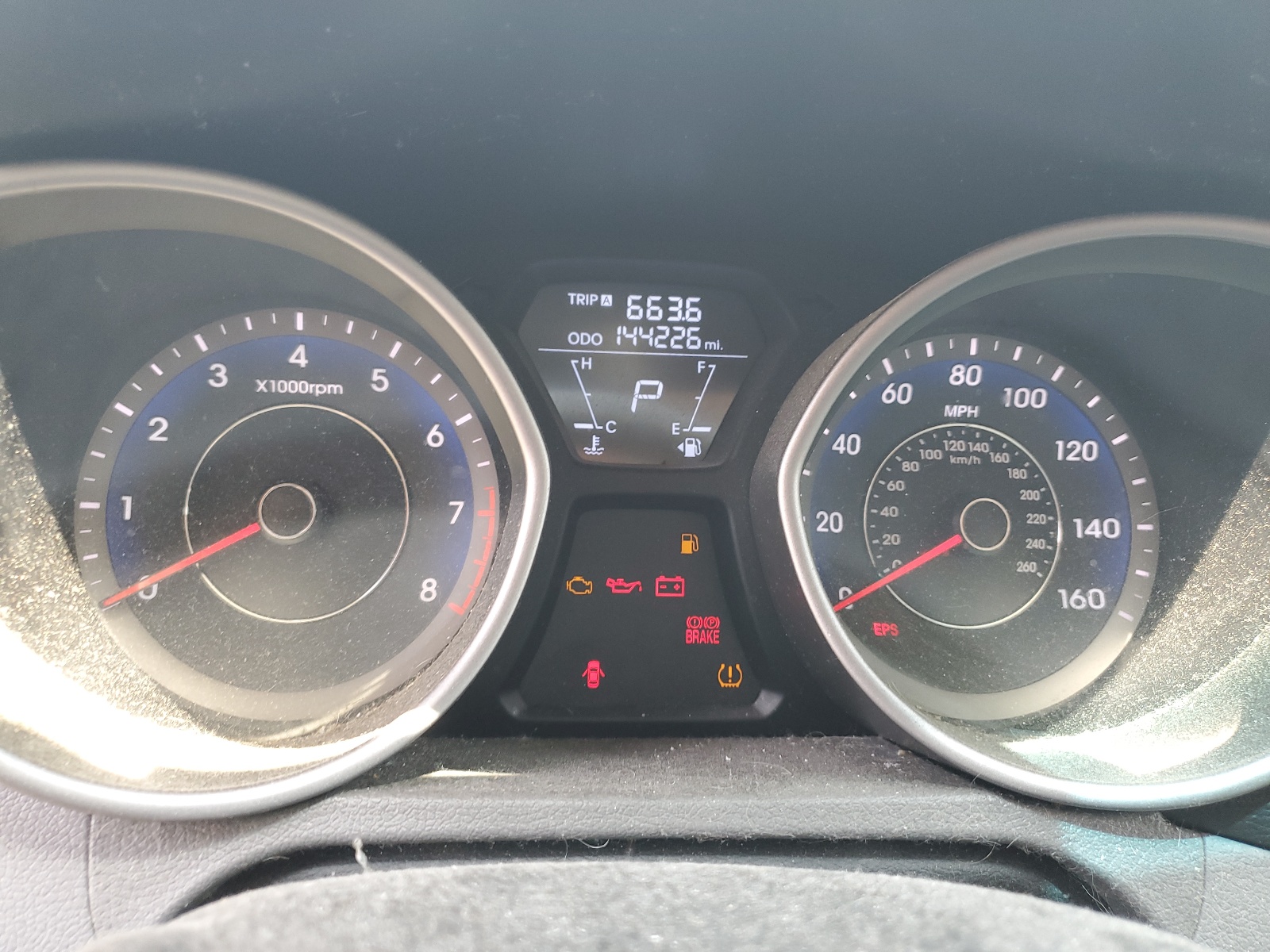 KMHDH4AEXDU892280 2013 Hyundai Elantra Gls