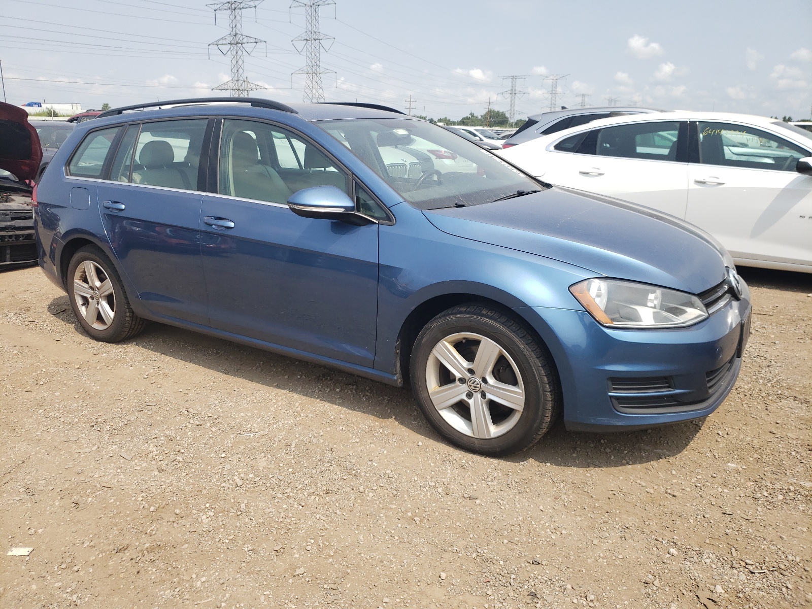 2015 Volkswagen Golf Sportwagen Tdi S vin: 3VWCA7AU1FM512745