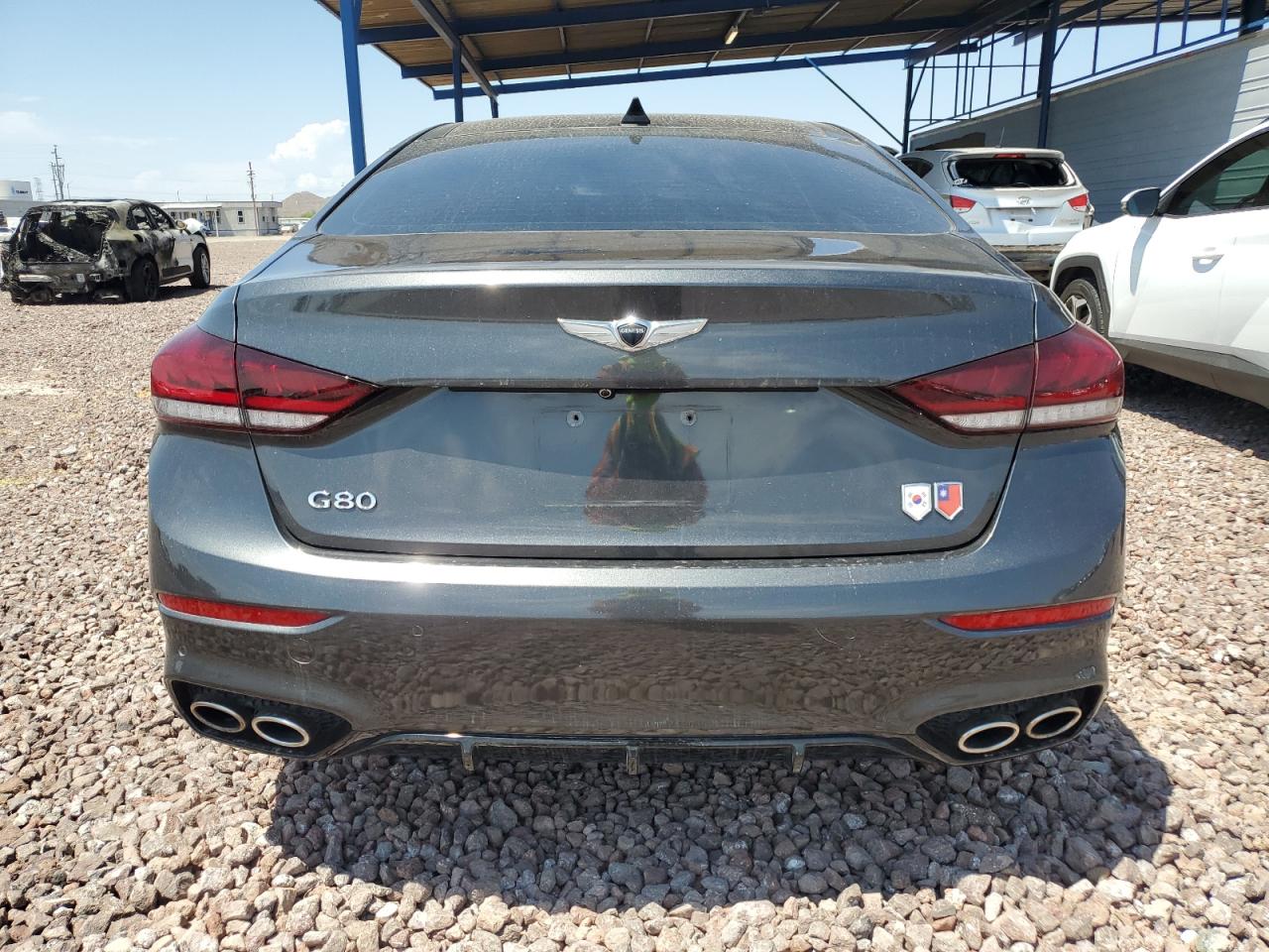 2018 Genesis G80 Sport VIN: KMHGN4JB1JU233477 Lot: 63322734