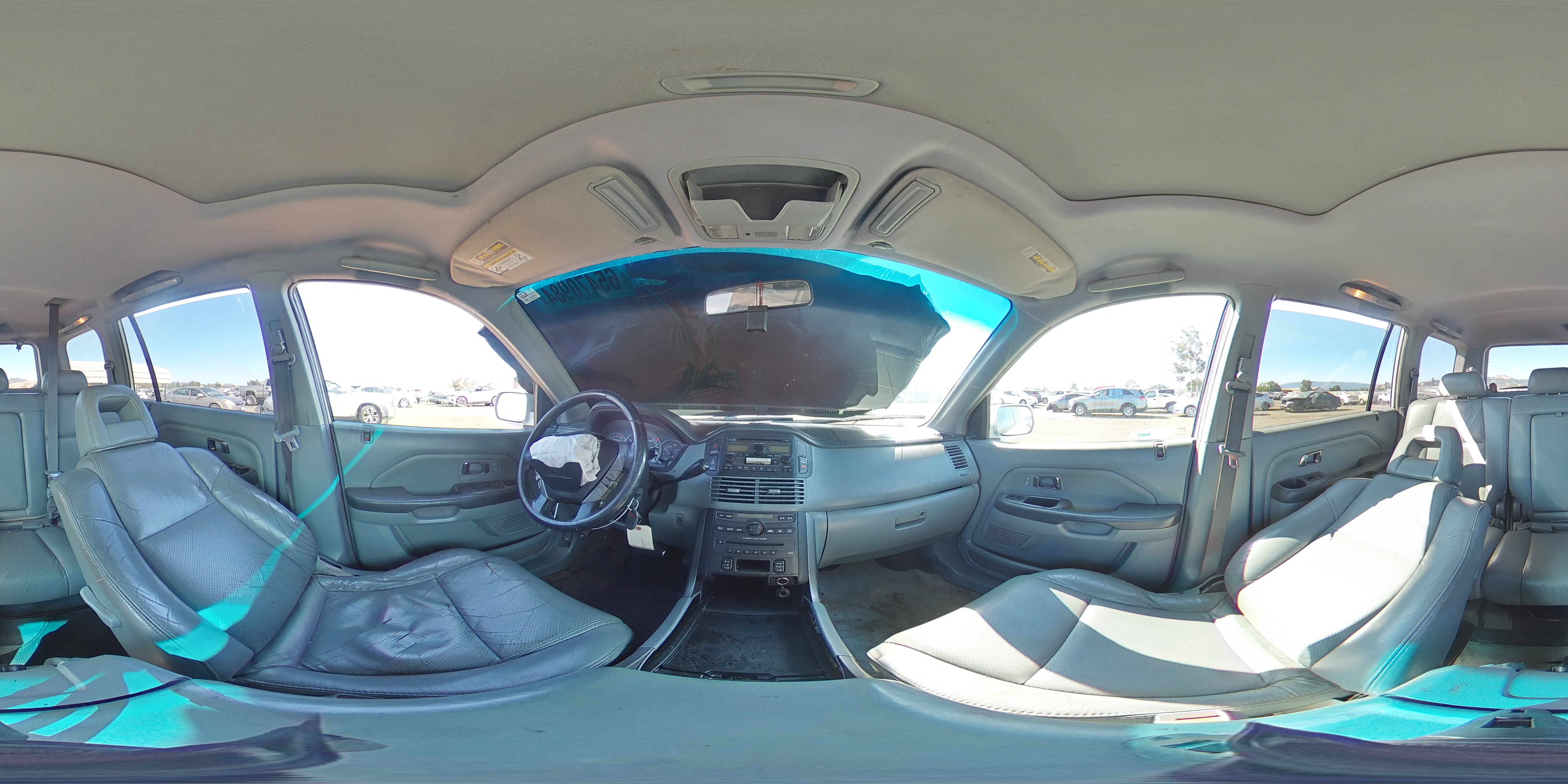 2005 Honda Pilot Exl VIN: 2HKYF18595H514611 Lot: 65470984