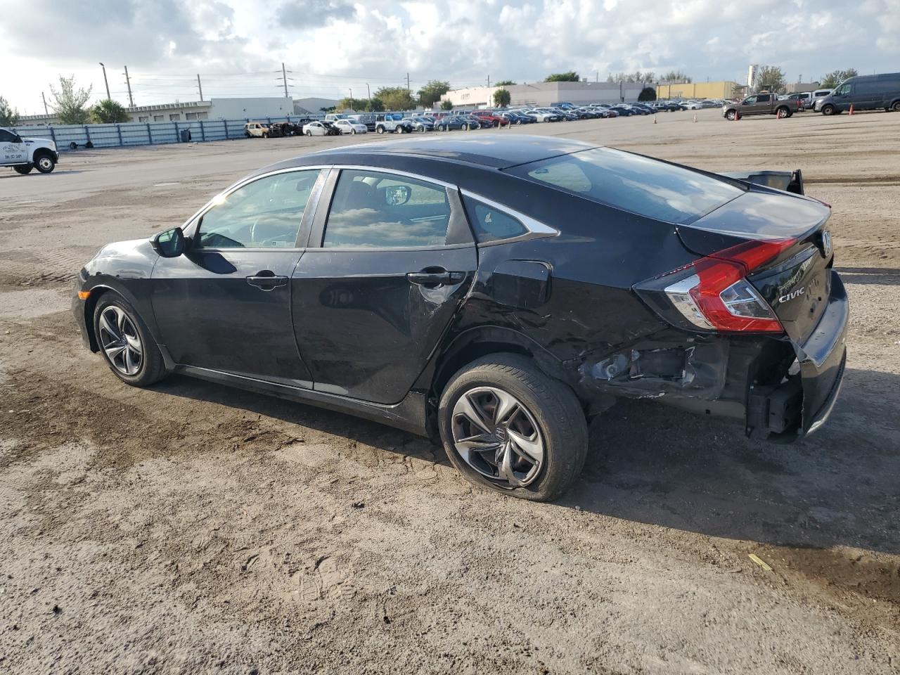 2019 Honda Civic Lx VIN: 19XFC2F68KE019186 Lot: 64756354