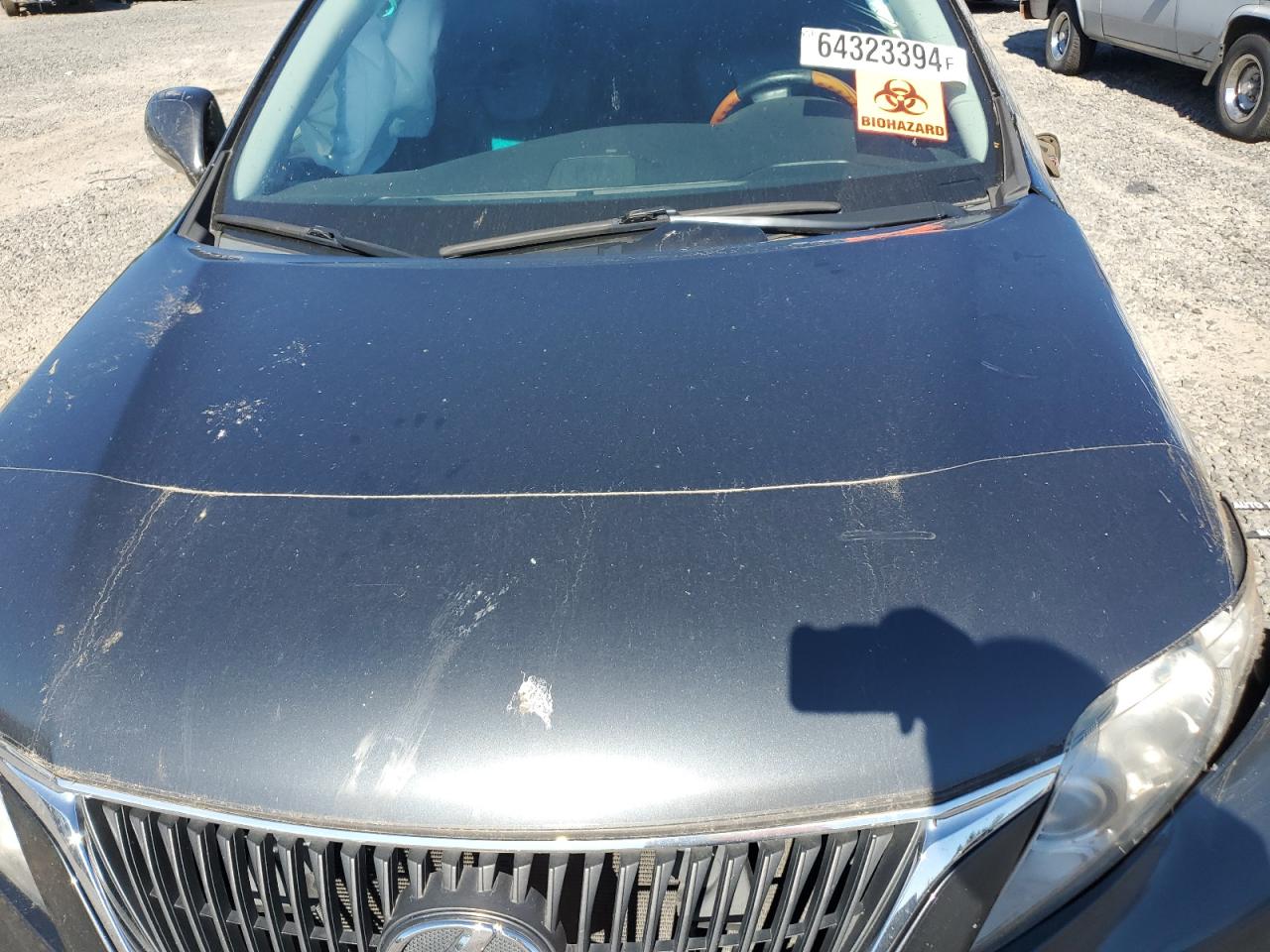 2011 Lexus Rx 350 VIN: 2T2BK1BA1BC086003 Lot: 64323394