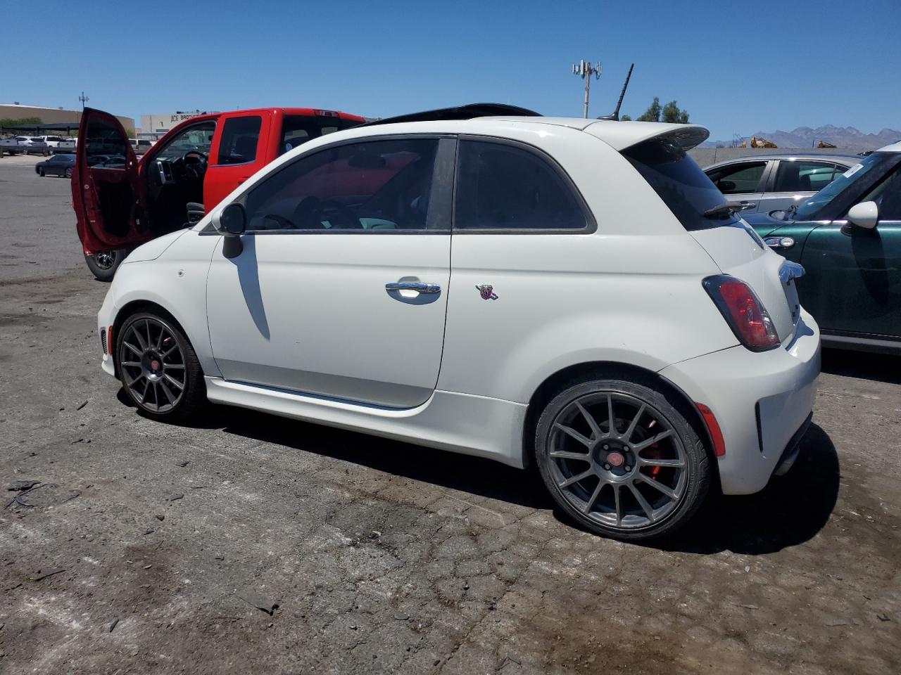 2015 Fiat 500 Abarth VIN: 3C3CFFFH4FT501744 Lot: 61474784