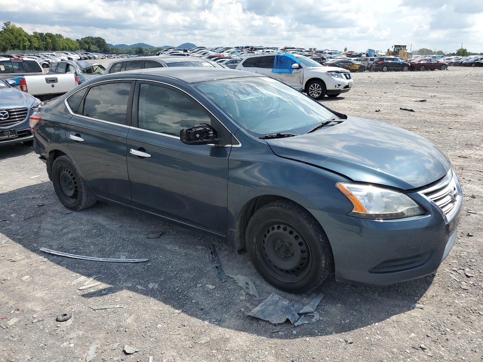 2015 Nissan Sentra S vin: 3N1AB7AP8FL695345