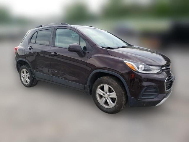  CHEVROLET TRAX 2021 Бургунді