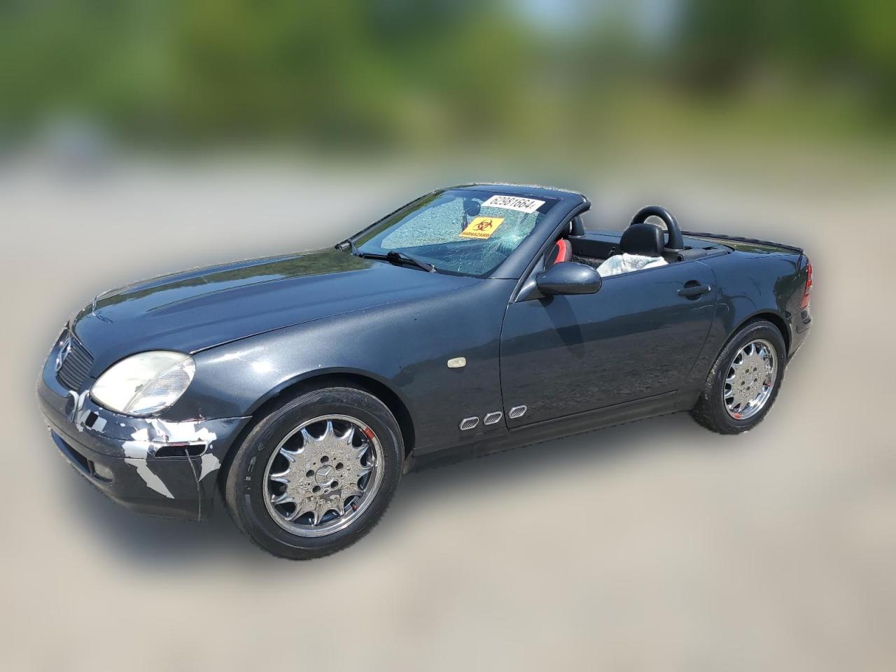 1999 Mercedes-Benz Slk 230 Kompressor VIN: WDBKK47F8XF095627 Lot: 62981664