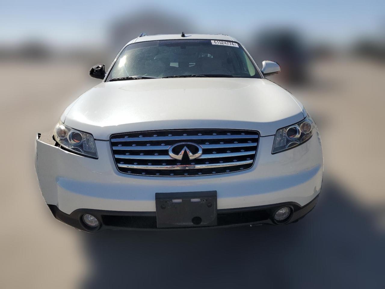 2005 Infiniti Fx35 VIN: JNRAS08W55X208333 Lot: 61524774