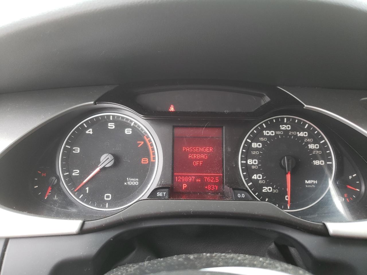 2012 Audi A4 Premium Plus VIN: WAUWFAFL4CA016374 Lot: 62842984