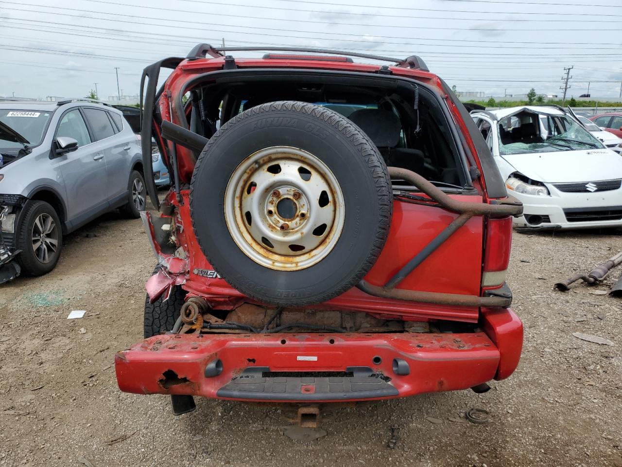 2000 Chevrolet Blazer VIN: 1GNCT18W6YK156912 Lot: 62057394