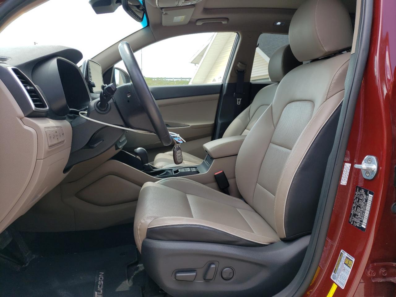 2019 Hyundai Tucson Limited VIN: KM8J3CAL4KU042135 Lot: 64761284