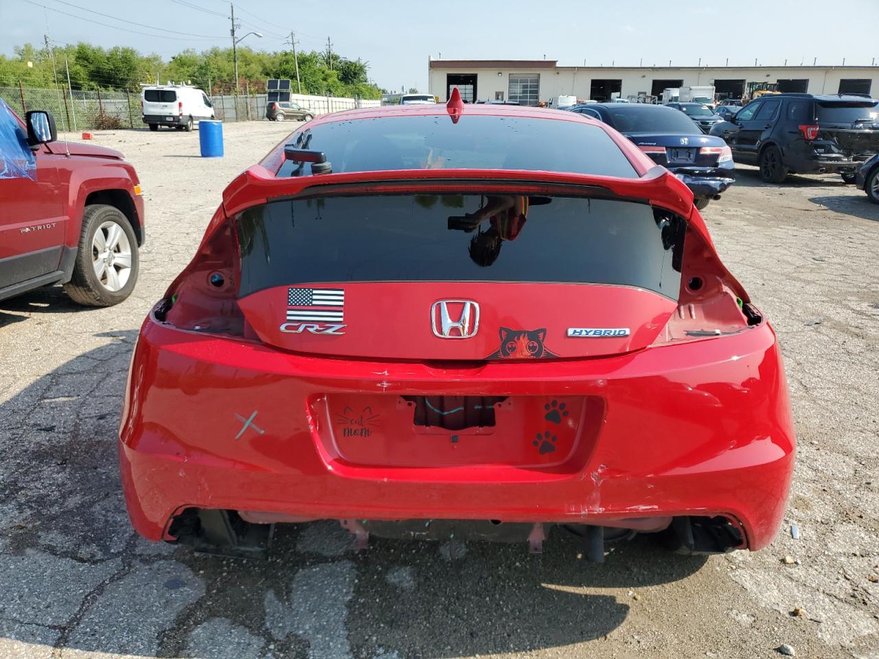 2014 Honda Cr-Z Ex VIN: JHMZF1D67ES001411 Lot: 62581914