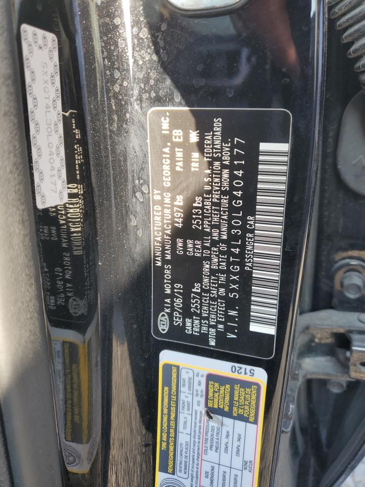 2020 Kia Optima Lx VIN: 5XXGT4L30LG404177 Lot: 62814754