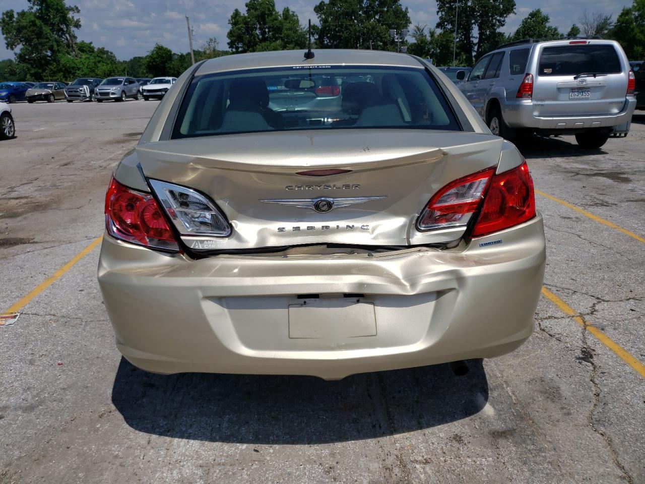 2010 Chrysler Sebring Limited VIN: 1C3CC5FB9AN146593 Lot: 63459644