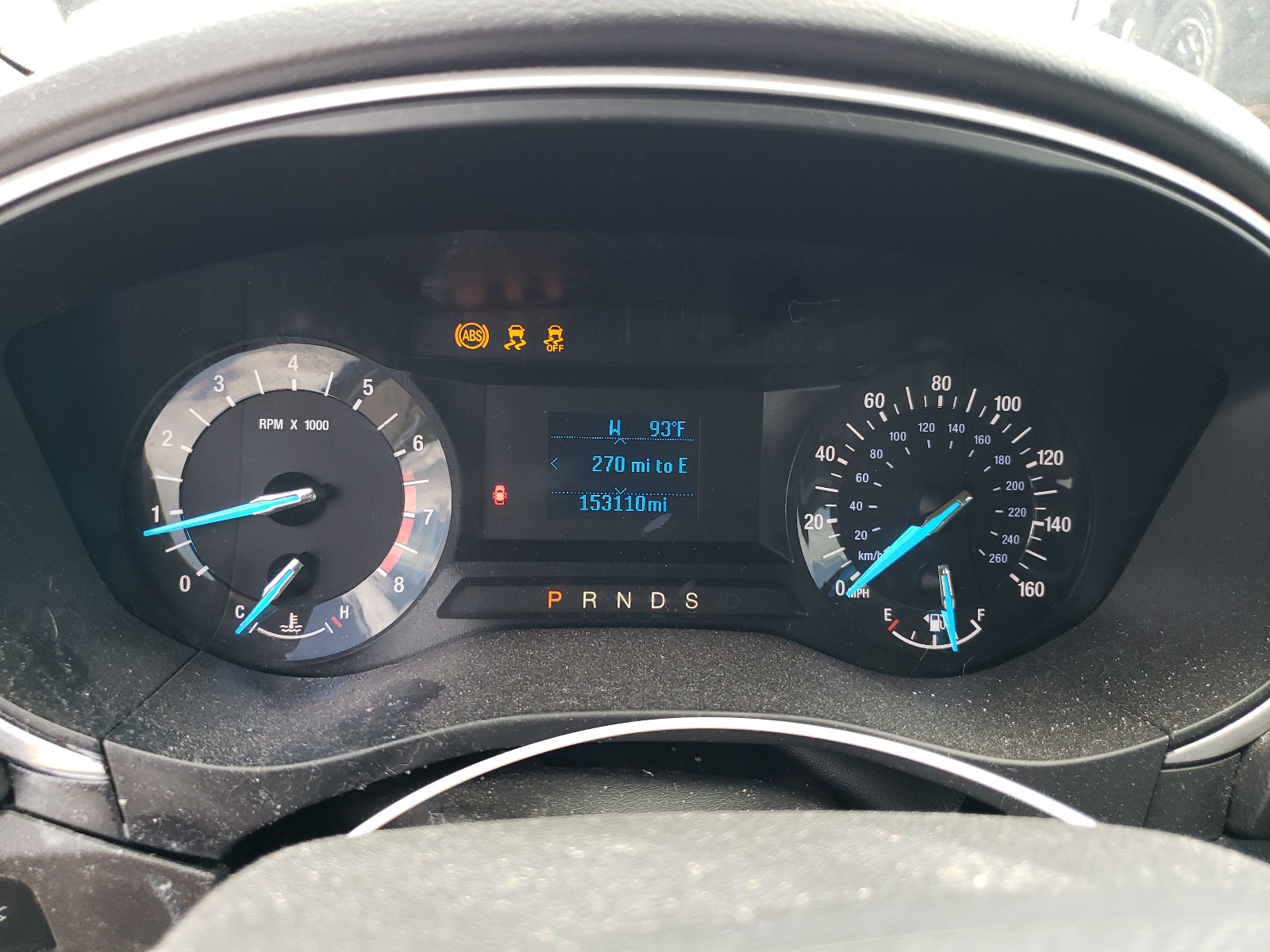 3FA6P0G76ER134436 2014 Ford Fusion S