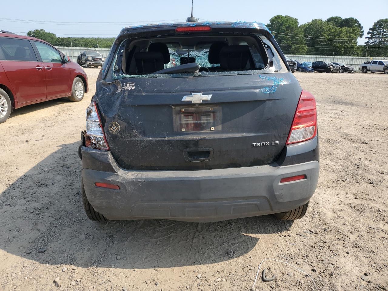 2015 Chevrolet Trax Ls VIN: KL7CJKSB7FB070626 Lot: 63400244