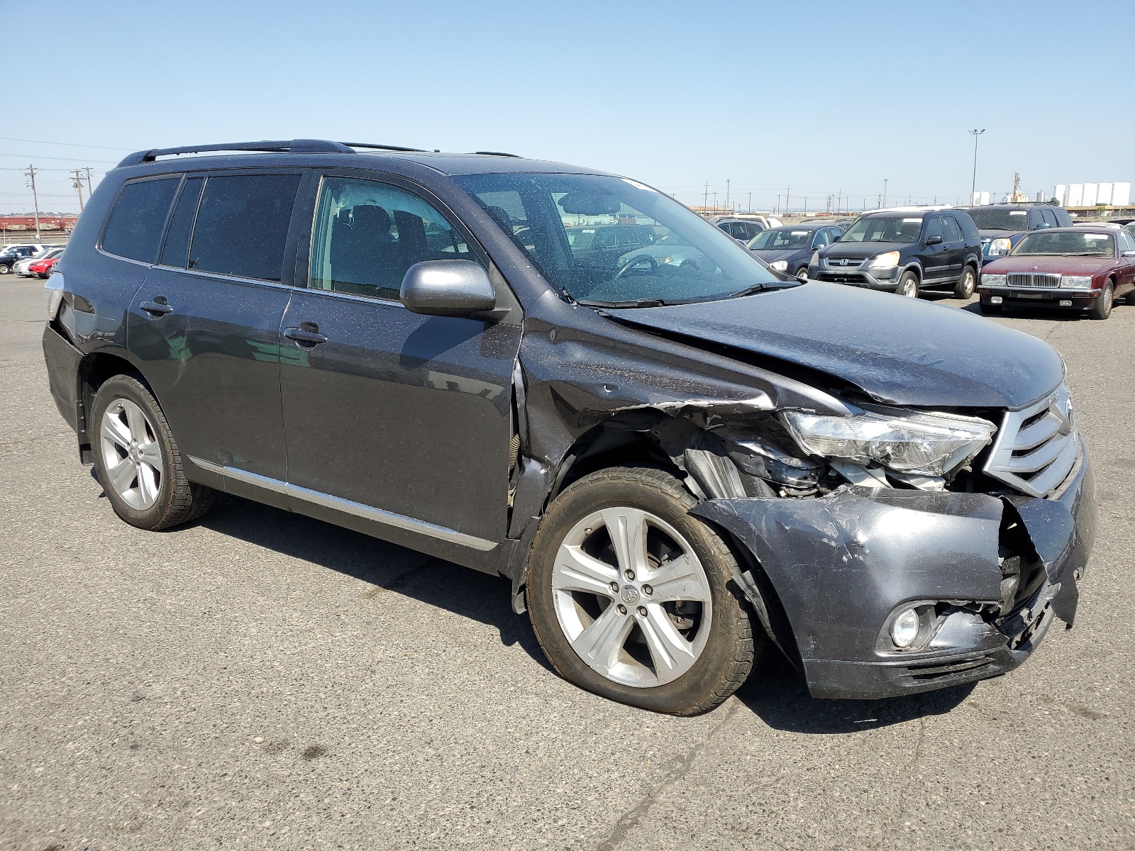 2012 Toyota Highlander Base vin: 5TDBK3EH7CS098657