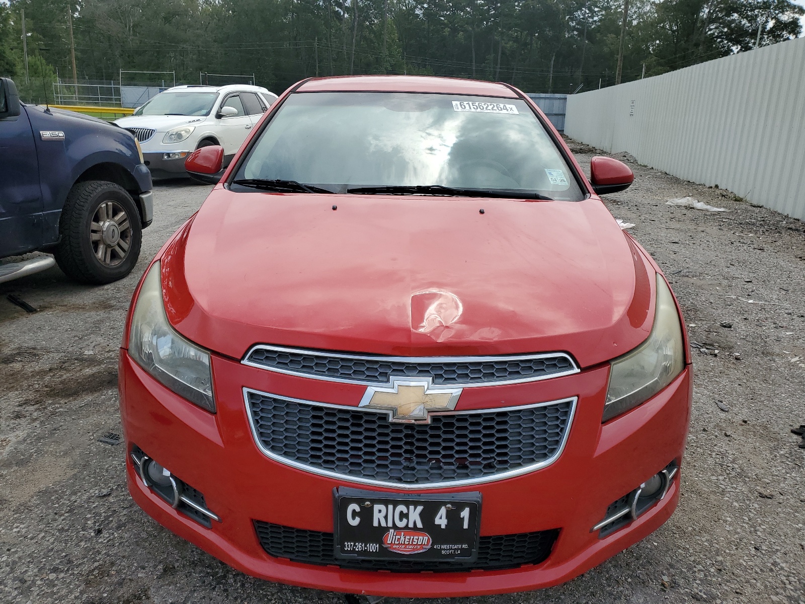 2013 Chevrolet Cruze Lt vin: 1G1PE5SBXD7125508