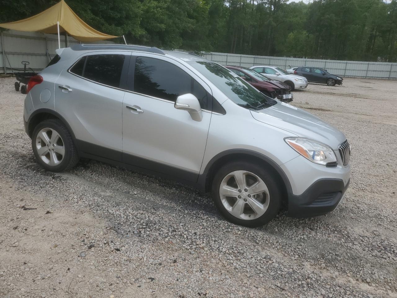 2015 BUICK ENCORE with MINOR DENT/SCRATCHES damage, VIN KL4CJASB6FB044963