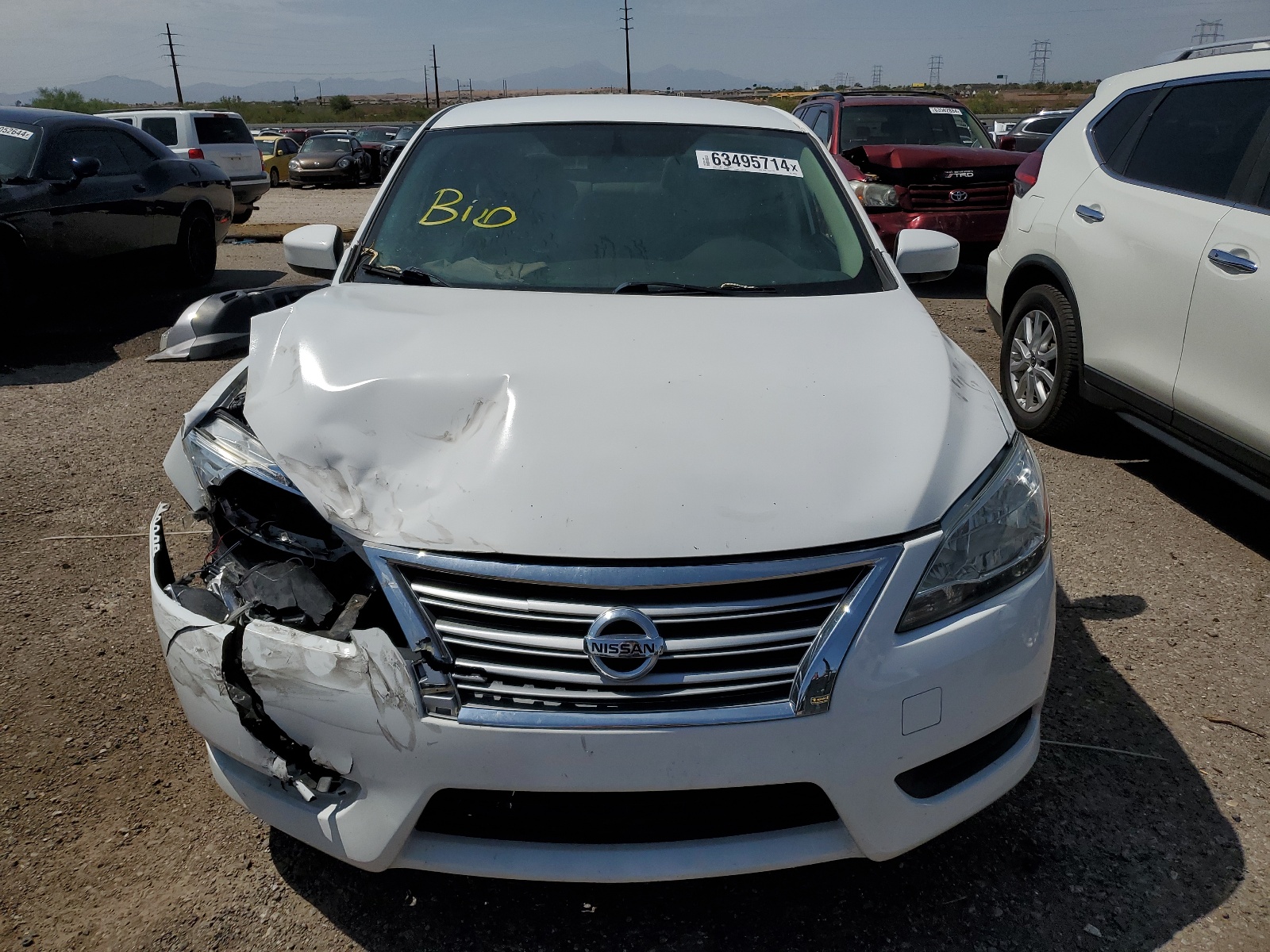 2015 Nissan Sentra S vin: 3N1AB7AP1FY220204