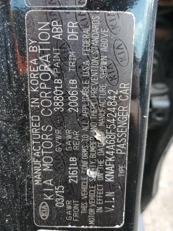 2015 Kia Forte Lx VIN: KNAFK4A68F5424842 Lot: 64412104