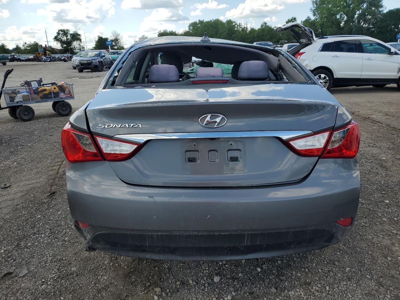 2014 Hyundai Sonata Gls VIN: 5NPEB4ACXEH882594 Lot: 61483994
