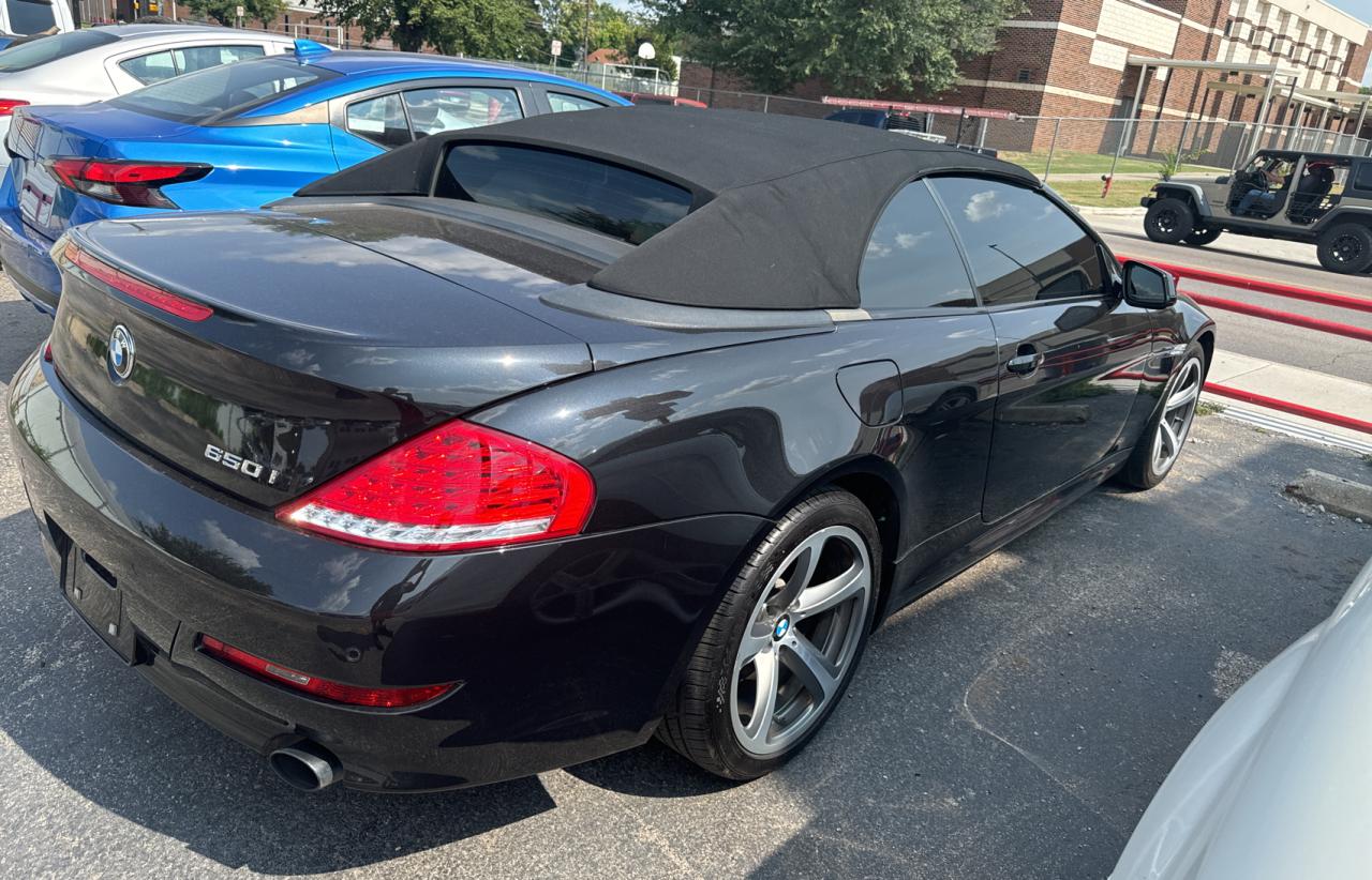 2010 BMW 650 I VIN: WBAEB5C51AC225870 Lot: 64898474