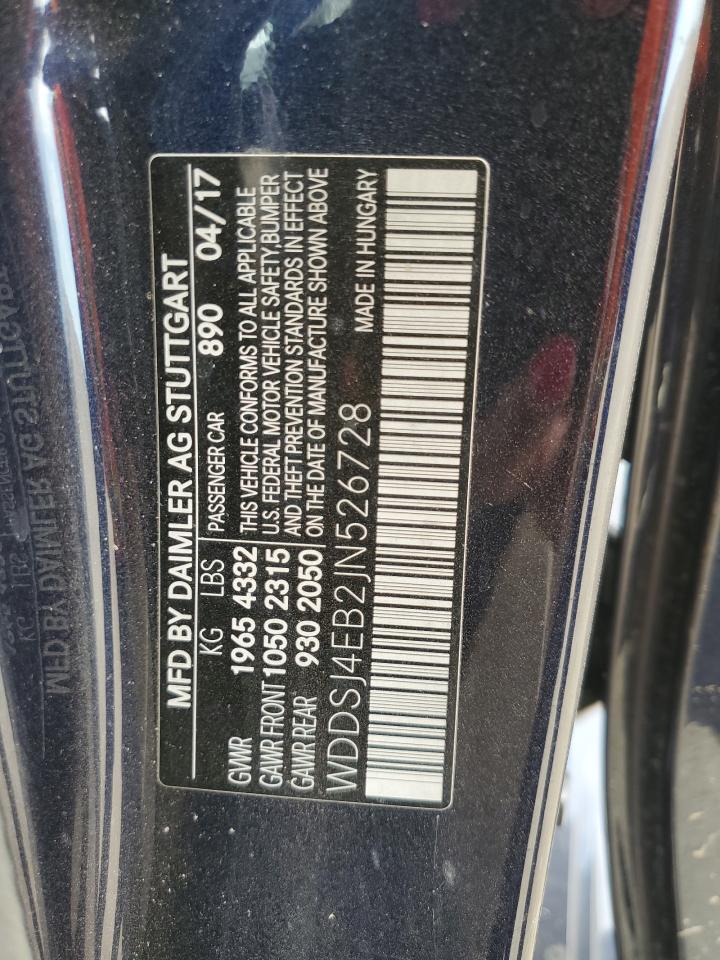 WDDSJ4EB2JN526728 2018 Mercedes-Benz Cla 250