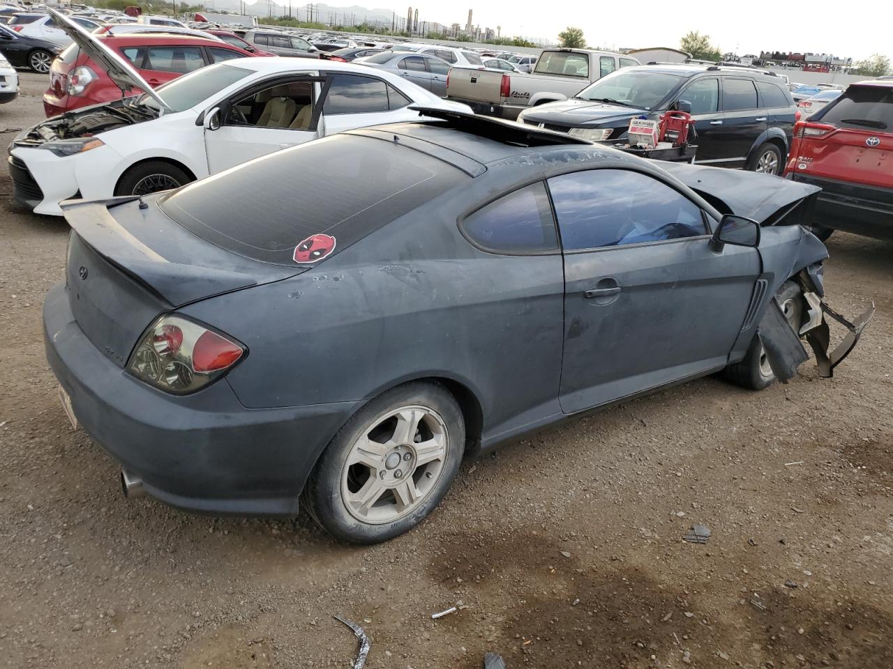 2003 Hyundai Tiburon Gt VIN: KMHHN65F43U101569 Lot: 64456694