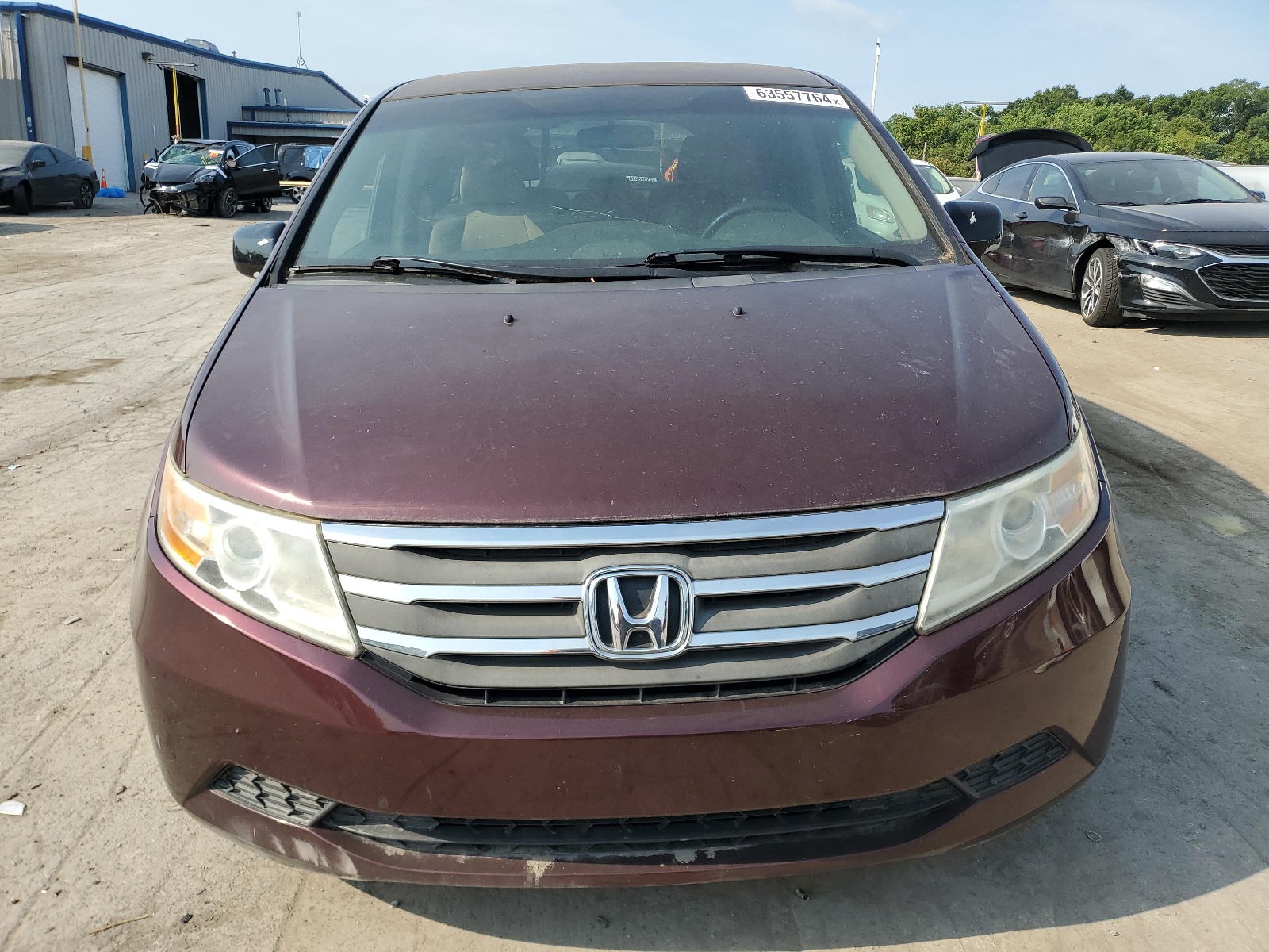 2012 Honda Odyssey Ex vin: 5FNRL5H4XCB136998