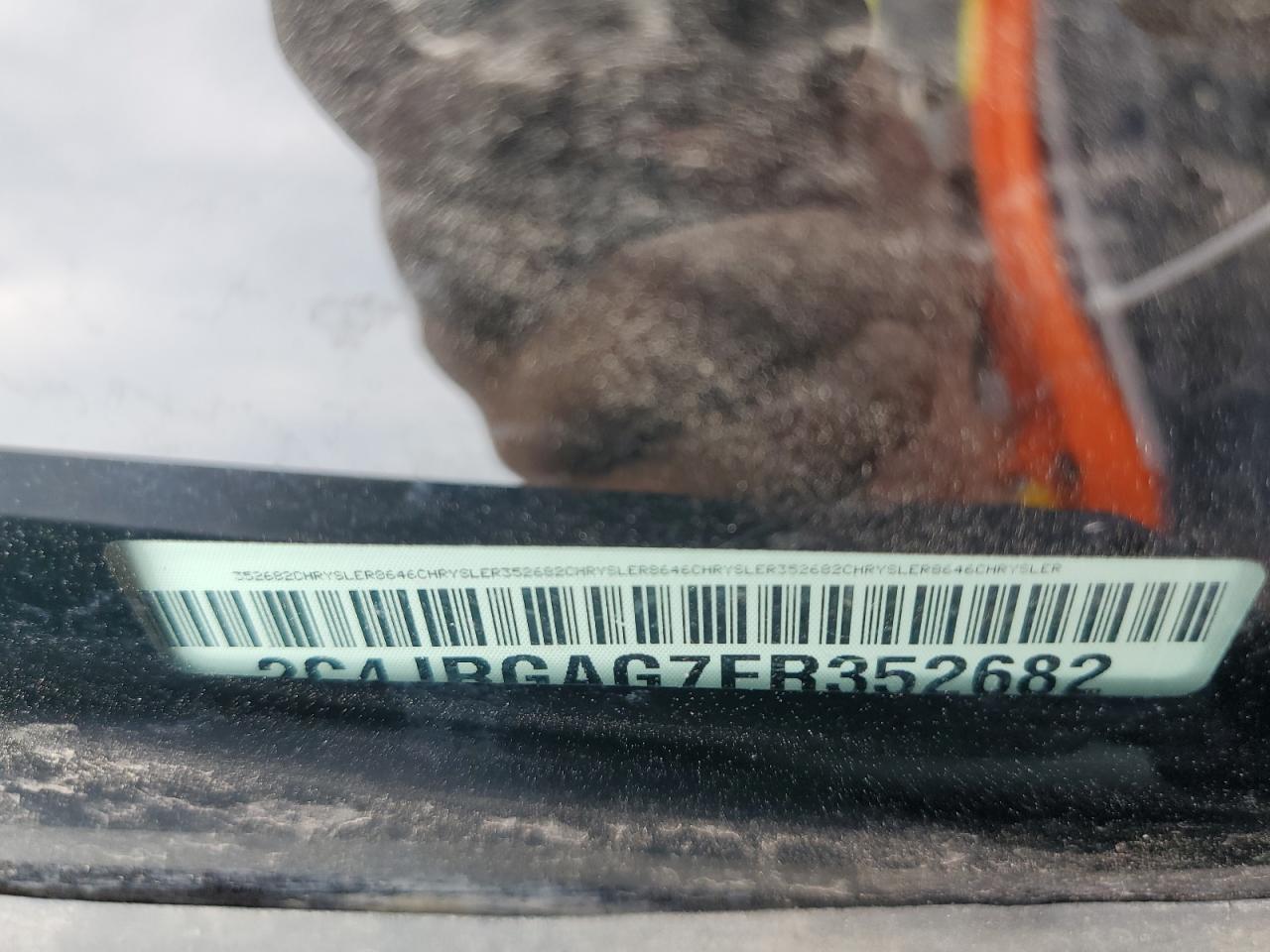 2014 Ram Tradesman VIN: 2C4JRGAG7ER352682 Lot: 63752094