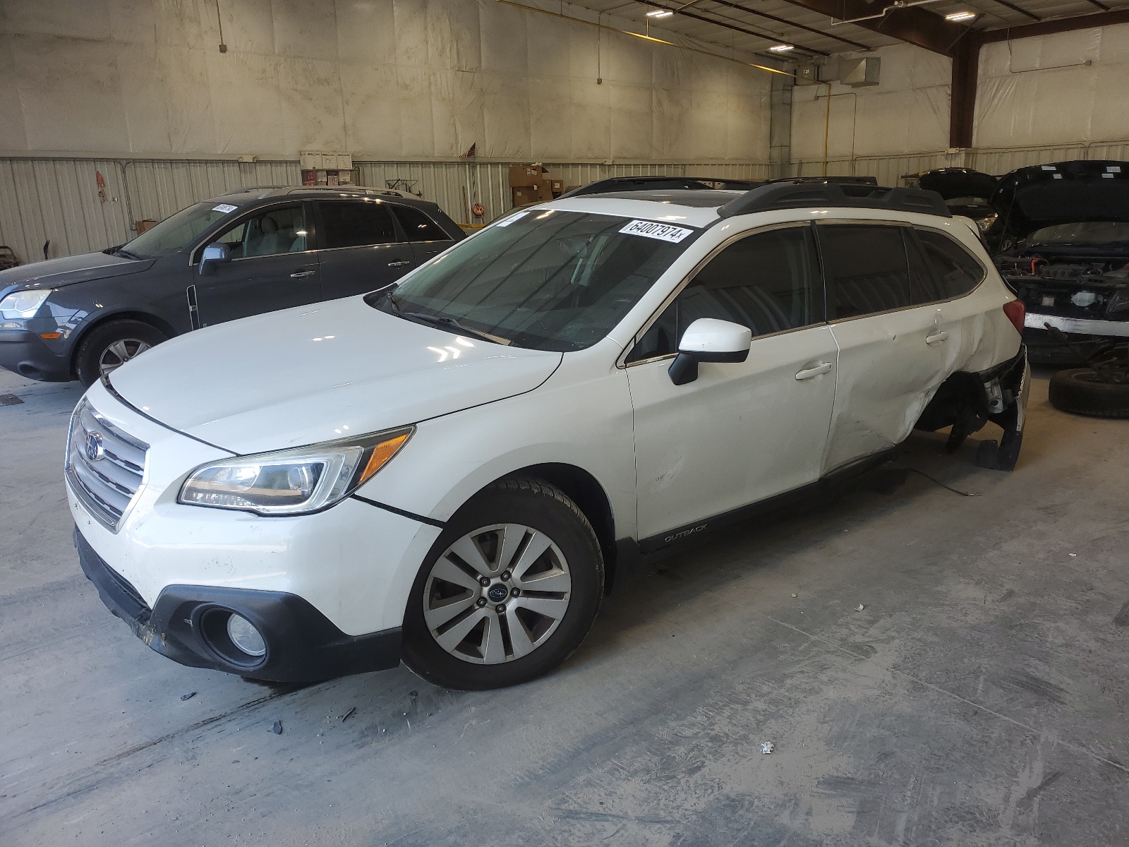 2015 Subaru Outback 2.5I Premium vin: 4S4BSBDC9F3329494