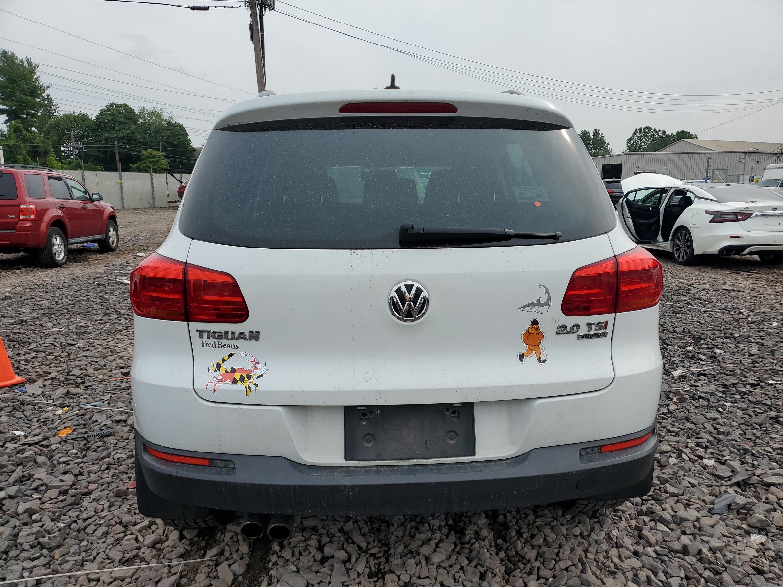 WVGBV7AX0FW584321 2015 Volkswagen Tiguan S