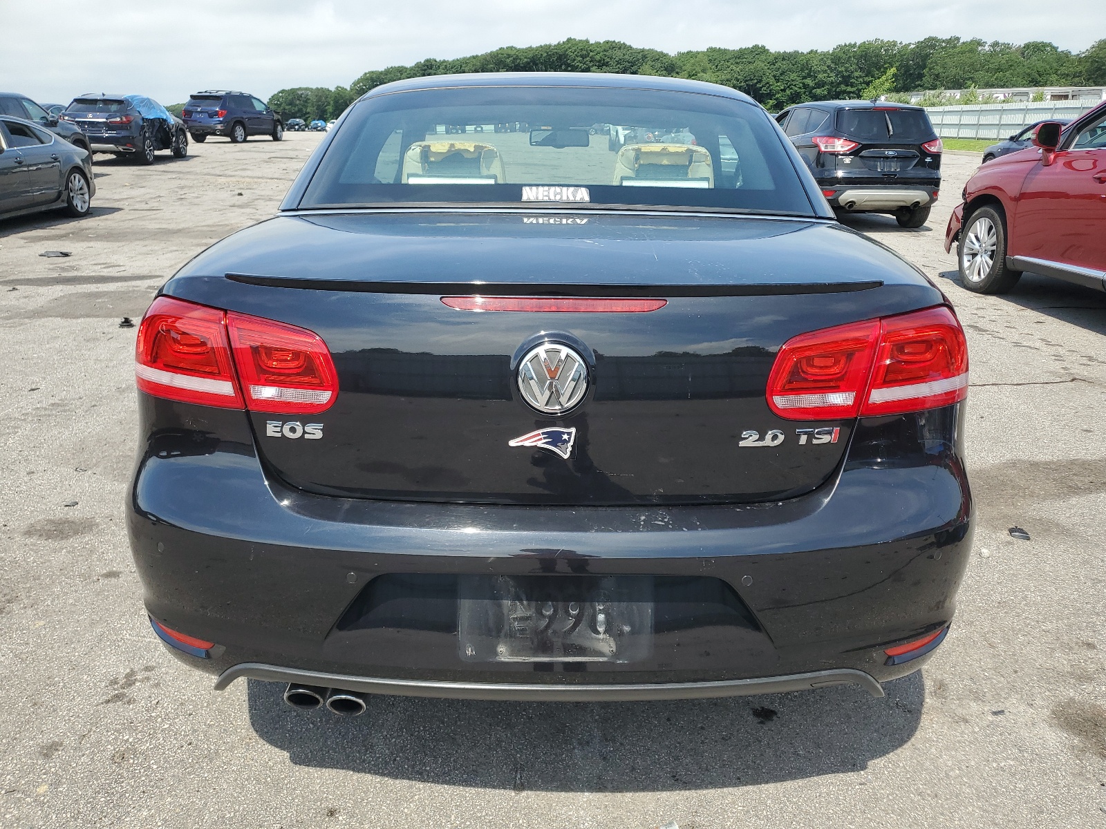 WVWFW8AH0FV000636 2015 Volkswagen Eos Lux