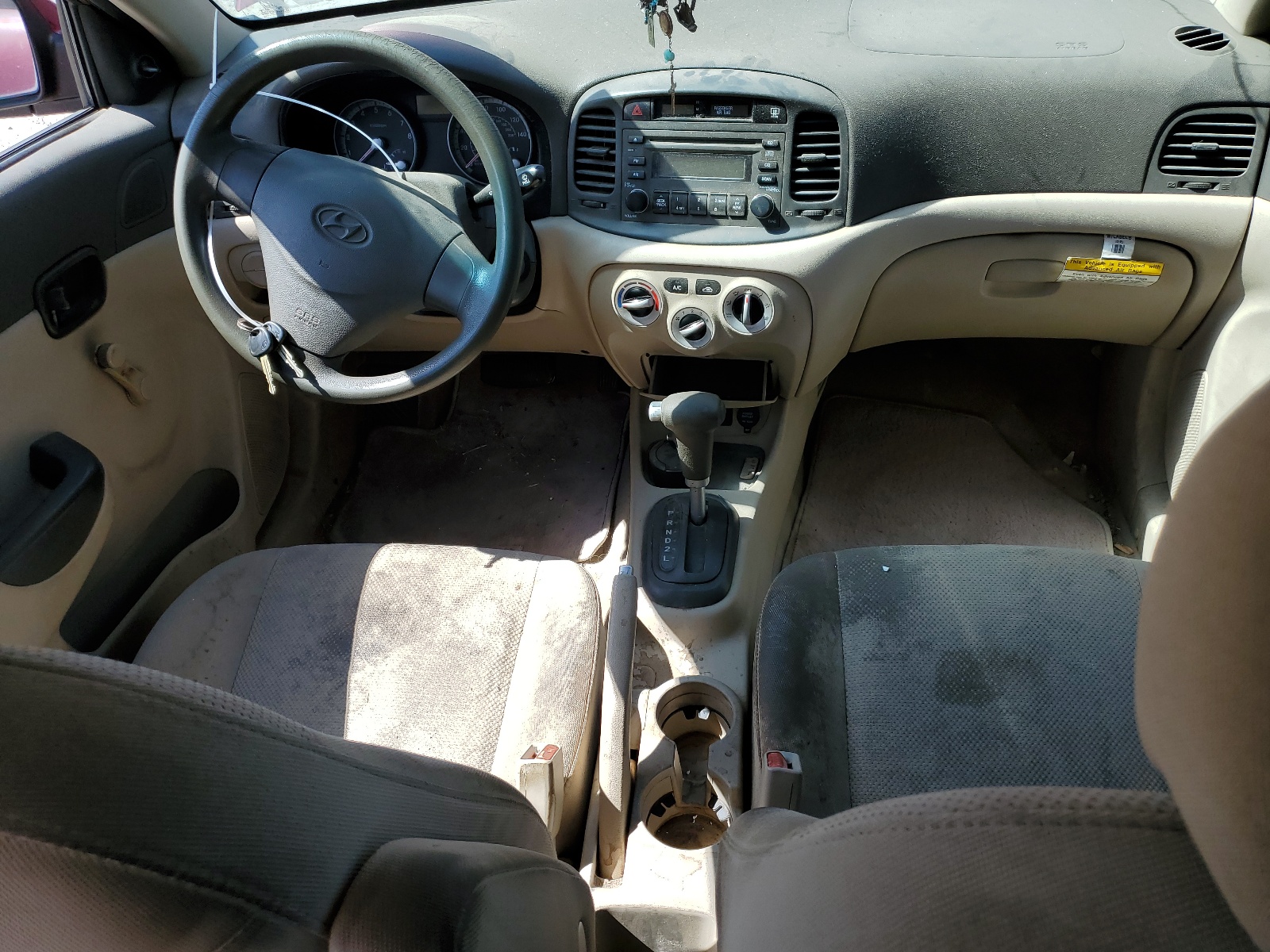 KMHCN46C08U174514 2008 Hyundai Accent Gls