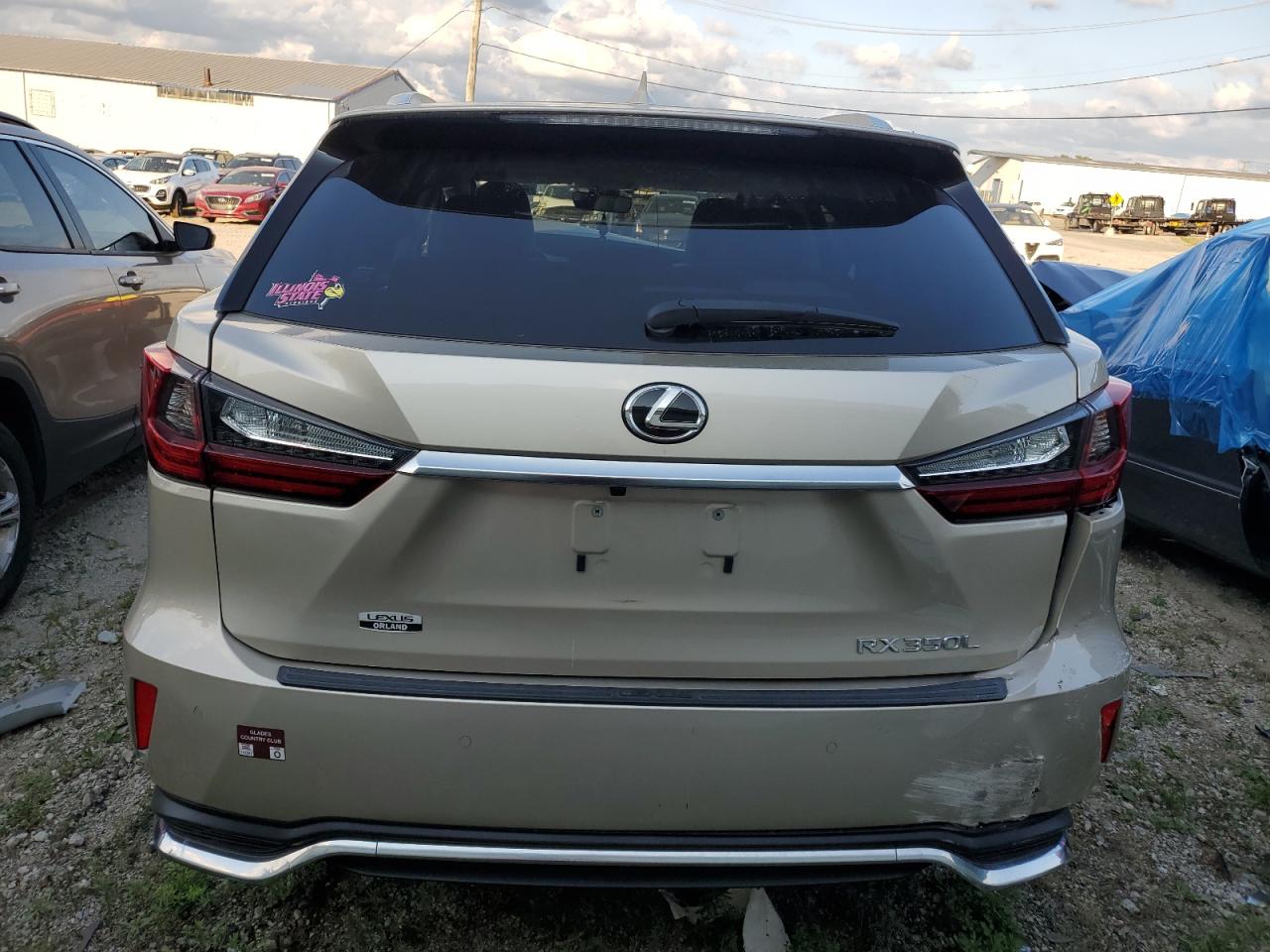 2018 Lexus Rx 350 L VIN: JTJDZKCA5J2001946 Lot: 64552974