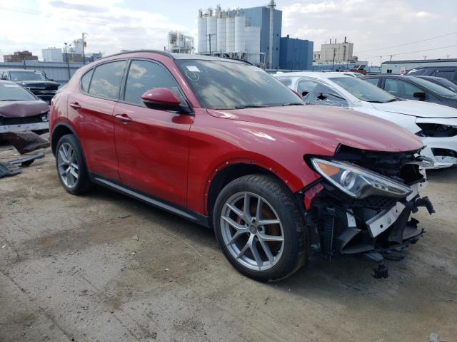  ALFA ROMEO STELVIO 2018 Красный