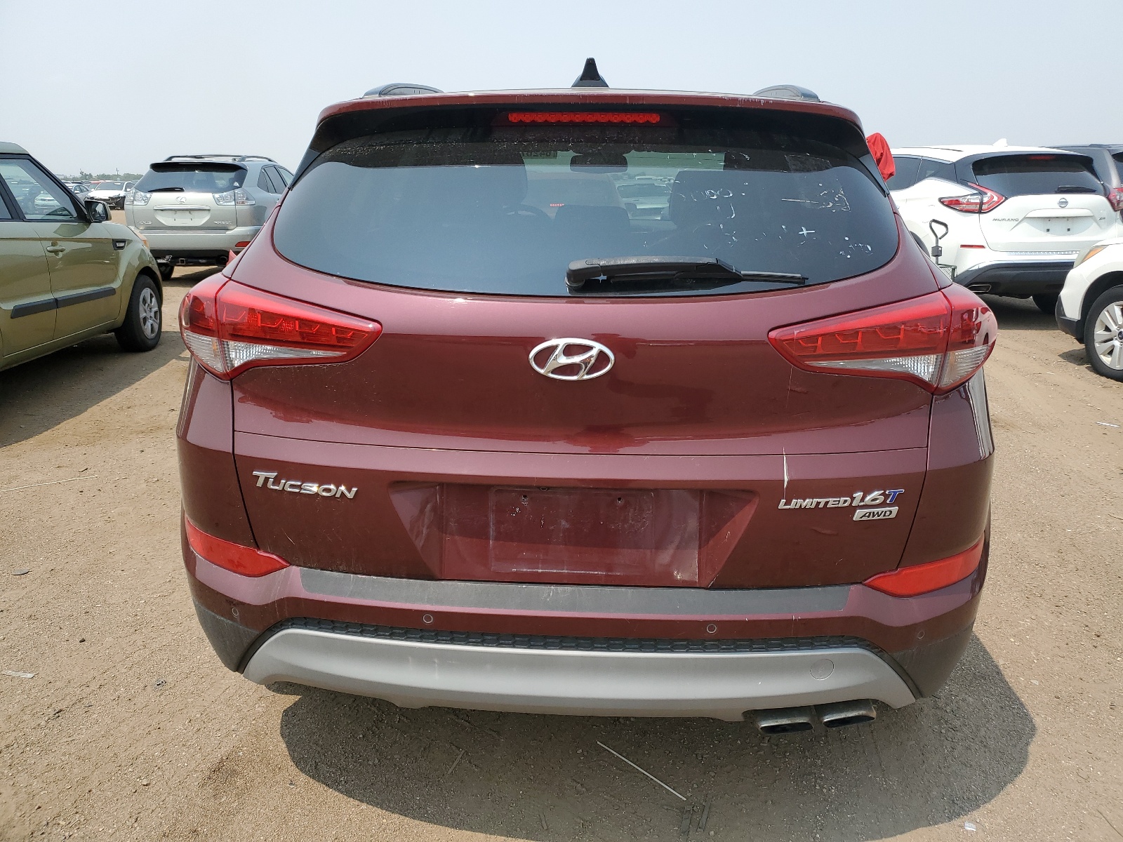 KM8J3CA26HU475164 2017 Hyundai Tucson Limited