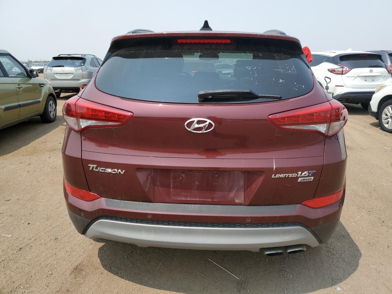 2017 Hyundai Tucson Limited VIN: KM8J3CA26HU475164 Lot: 64267204