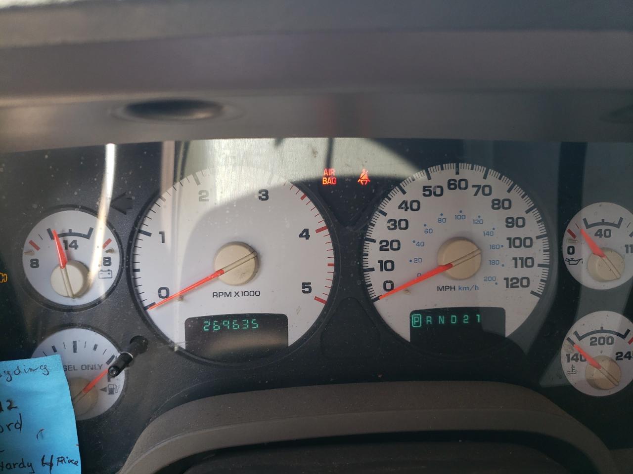 2003 Dodge Ram 3500 St VIN: 3D7MA48C93G801567 Lot: 60894324