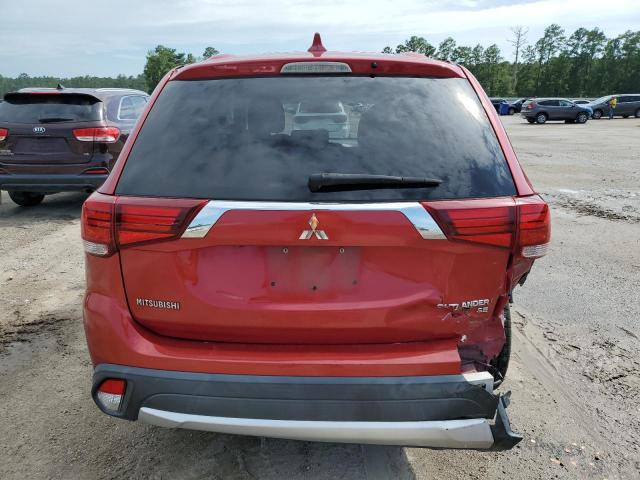  MITSUBISHI OUTLANDER 2017 Красный