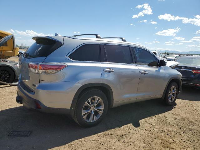  TOYOTA HIGHLANDER 2015 Srebrny