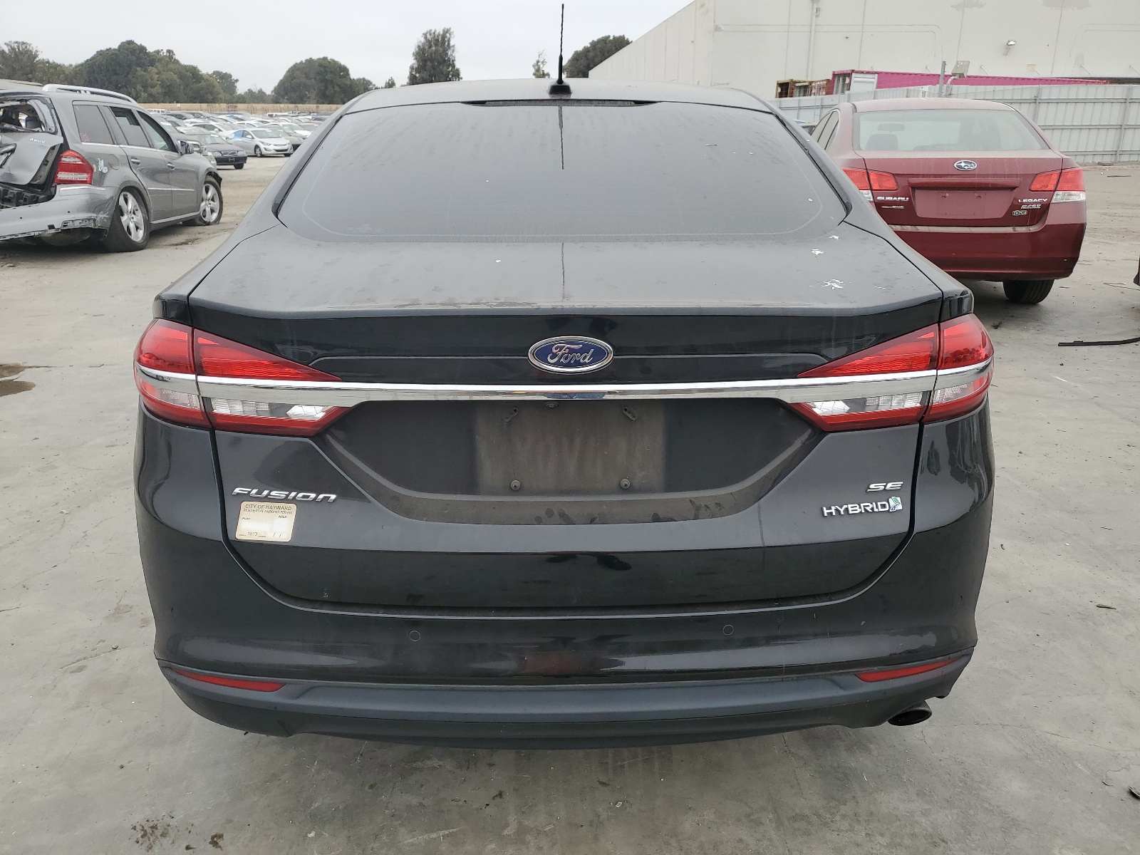 3FA6P0LU0HR163897 2017 Ford Fusion Se Hybrid