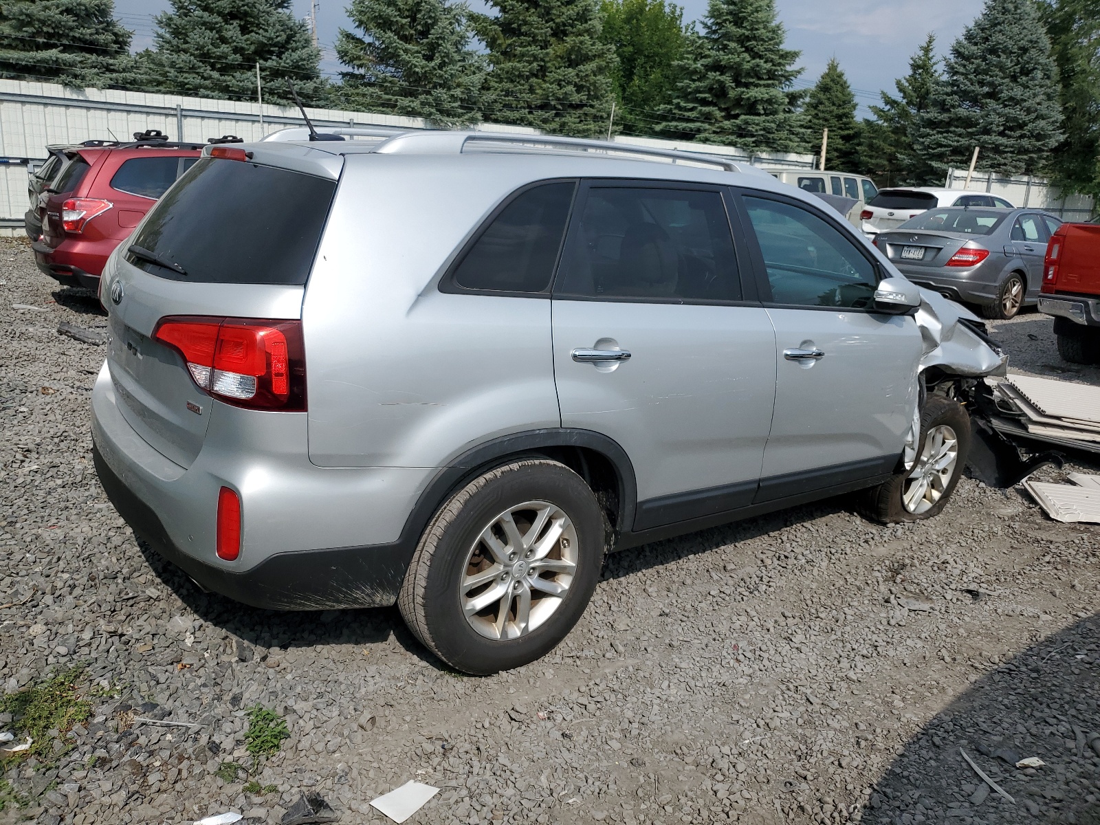 2014 Kia Sorento Lx vin: 5XYKT4A76EG470313